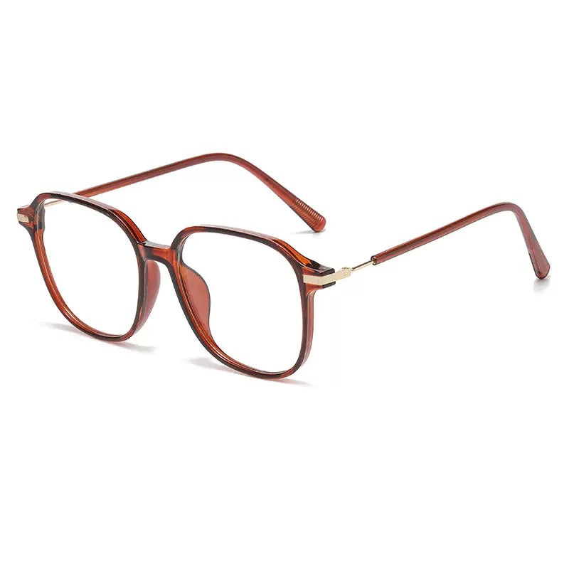 New Photochromic Color-Changing Glasses Foreign Trade Personalized Plain Glasses for Women.