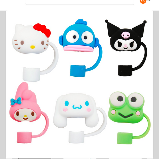 Character Straw cover