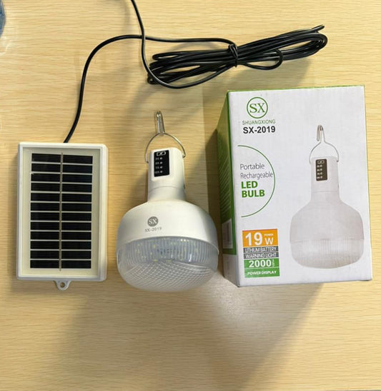 19W solar panel & Reachable bulb