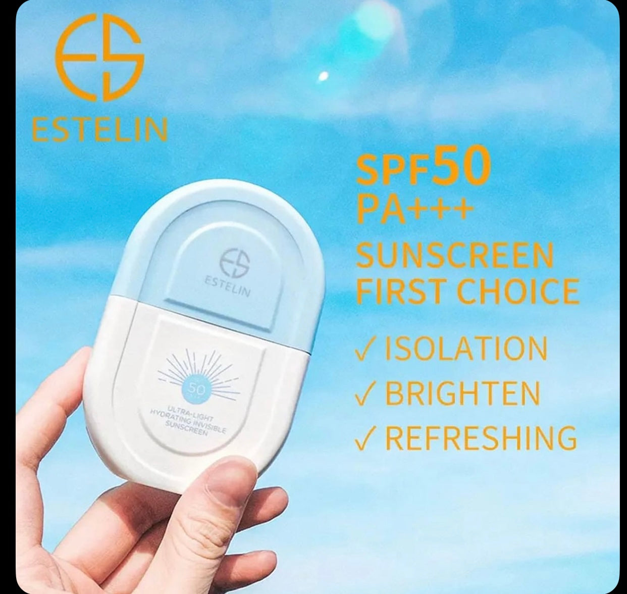 Estelin Sunscreen SPF 50 PA+++