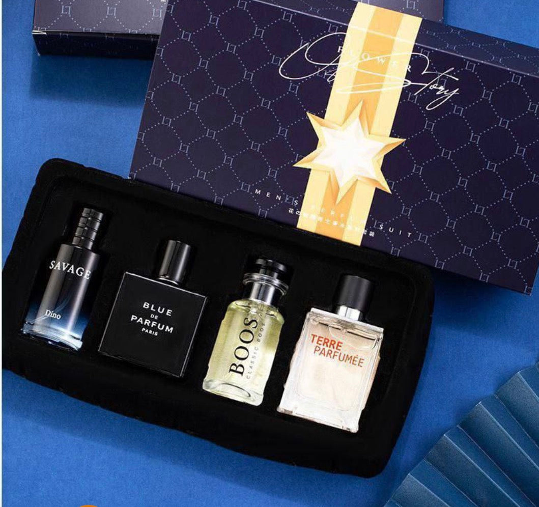 New 4 in 1 Boss Perfume For Men