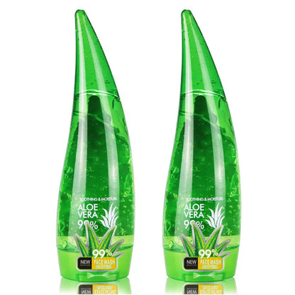 1pcs Pretty Cowry Horn Aloe Gel Facial Cleanser