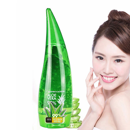 1pcs Pretty Cowry Horn Aloe Gel Facial Cleanser
