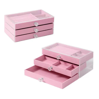 High Quality 3 layer Jewelry Box