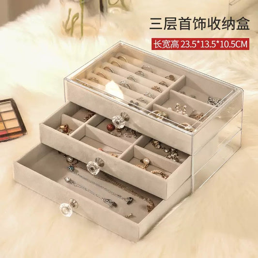 High Quality 3 layer Jewelry Box