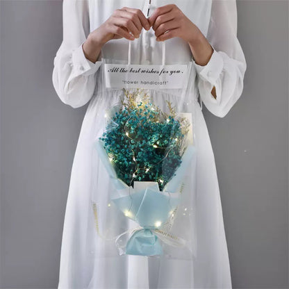 Flower bouquet with light