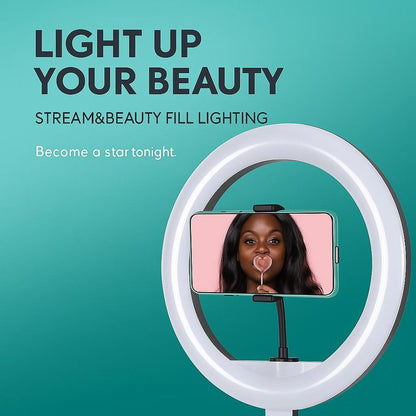 New 12' Inches Ring Light For Selfies and Makeup (WITH TRIPOD)