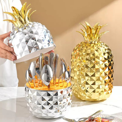 Luxury Golden Pineapple Spoon Set
