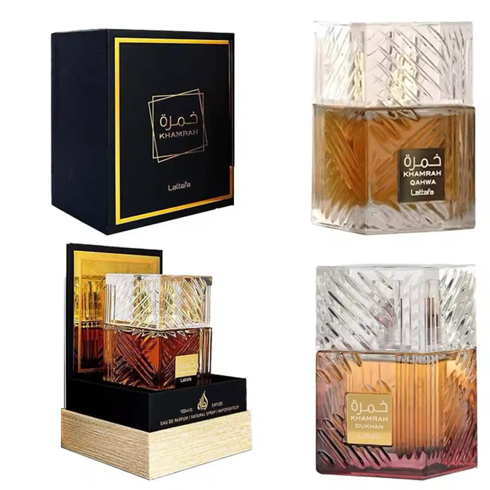 100ml Original Khamrah Men Perfume Long-lasting fragrance High Quality Arabian Perfume cologne for man Pheromone Unisex Perfume